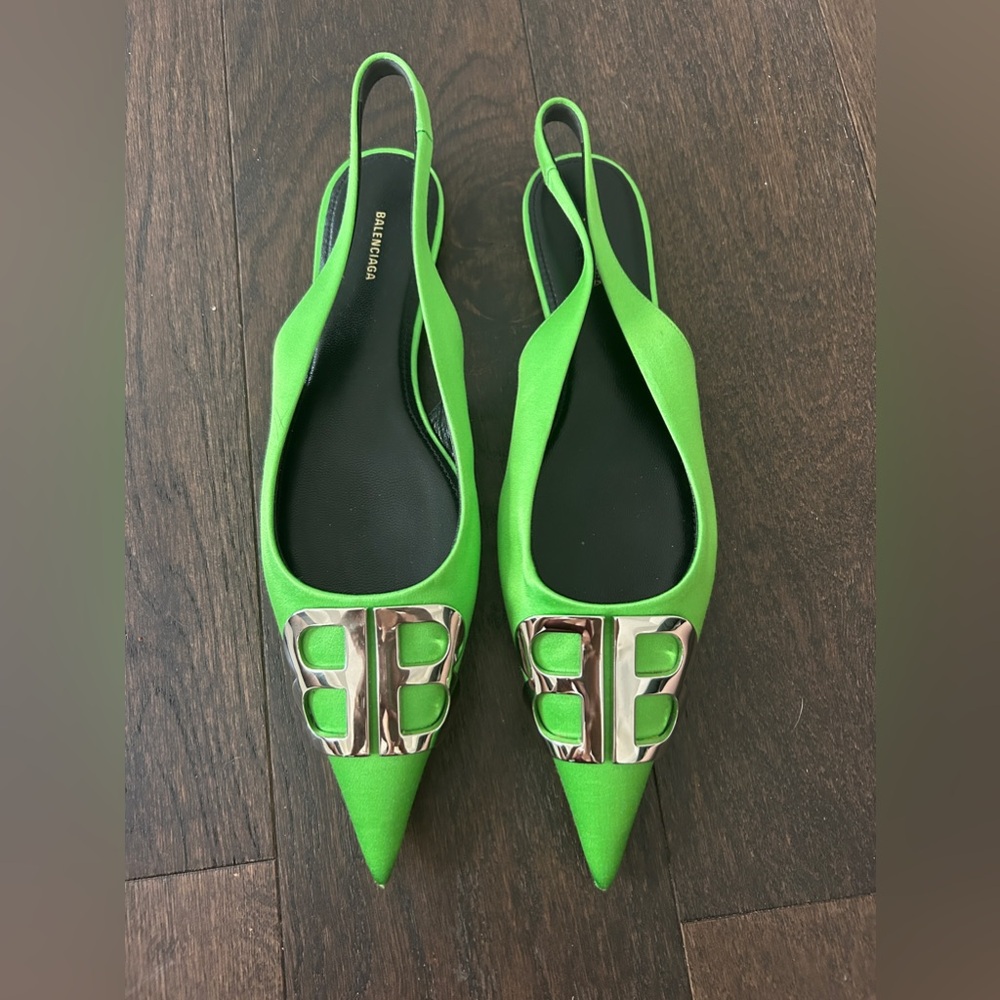 Balenciaga knife ballet flats